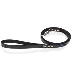 Crystal Canvas Leash | Black