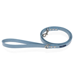 Crystal Canvas Leash | Stonewash Blue