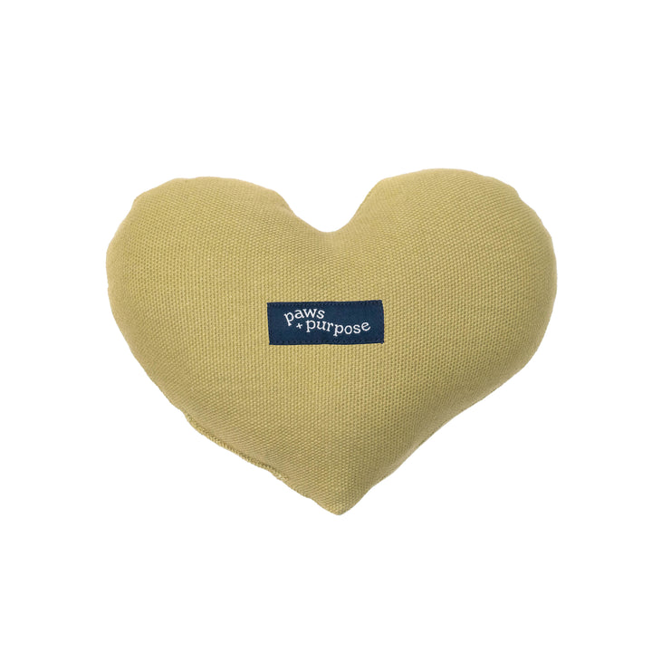 Heart Squeaky Toy  | Olive