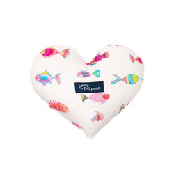 Heart Squeaky Toy | School of Fish
