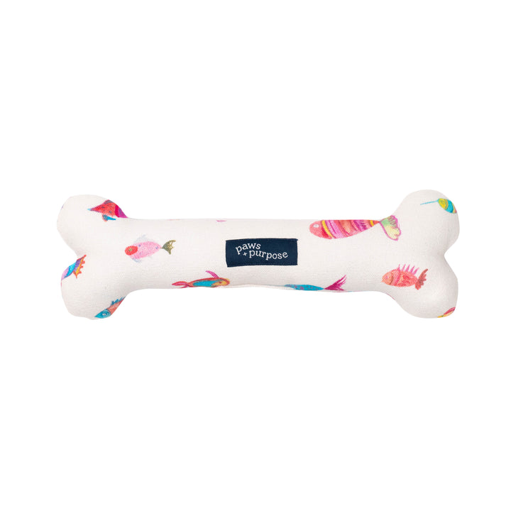 Soft + Silent Bone Toy | School of Fish